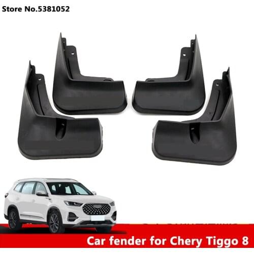 For Chery Tiggo 8 2018 2019 2020 Accessories Car Front Rear Wheel Mudguard Wheel Fender Anti-Mud Protector Cover Modification