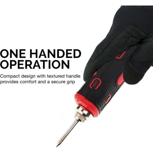 Wireless Soldering Iron Kit 8w Portable Welding Tool Pen with USB Cable Soldering Wire, Stand and Tips P15F
