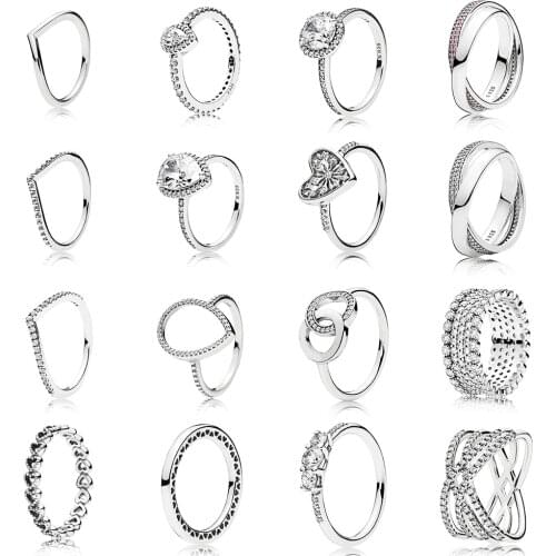 CHAMSS Women's Silver Rings