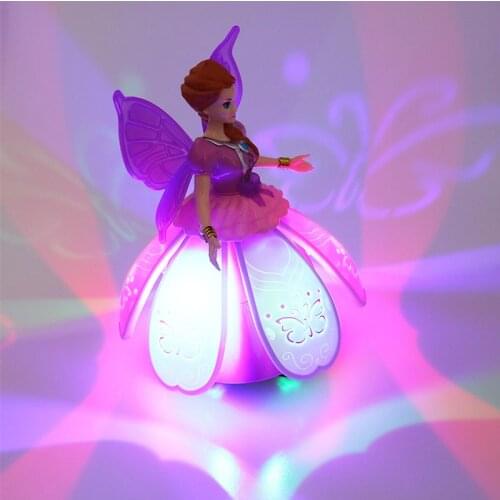 Baby Electronic Toys Sound Music Flash Light Dancing Toys Kids Electric Princess Dancing Toy For Girls Funny Interactive Toy