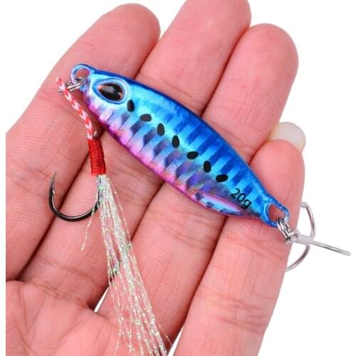 1pcs Jig Fishing Lure Weights 10g 15g 20g 30g 40g Fishing Jigs Saltwater Lures Casting Metal Bass Jig Isca Artificial Fish Pesca