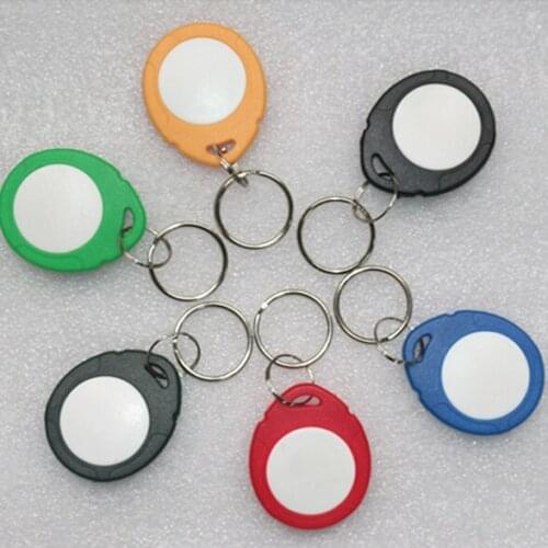 FM11RF32N Keyfobs RFID S70 IC key fob RFID passive 13.56MHz keychains HF RF tags 100pcs/Lot