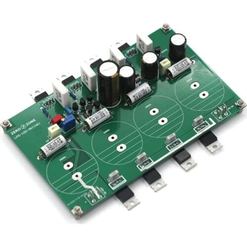 Hiend Fully Discrete Ultra low noise linear Power supply board (not include 4pcs large capacitors)