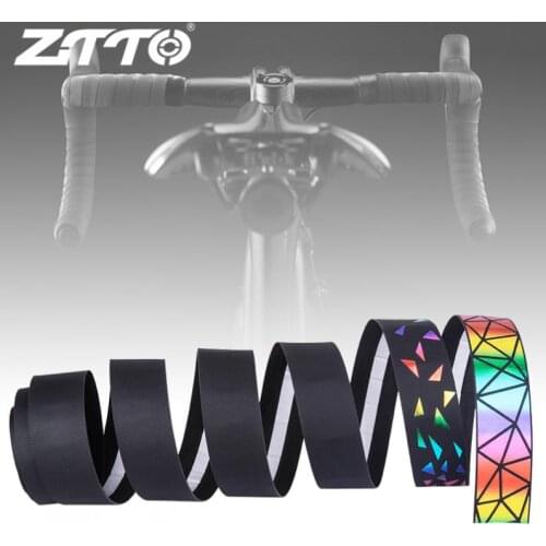 2pcs Bicycle Handlebar Tape Steering Wheel Cover Road Bike Cycling Handle Non-slip Belt Rubber Tape Bike Accessories Handle Belt