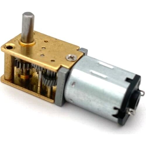 DC 3V 6V 12V Micro Gear Motor 15/30/60/63/120 RPM Electric Mini Reducer Motor N20 Low Speed Reduction Gear Motor