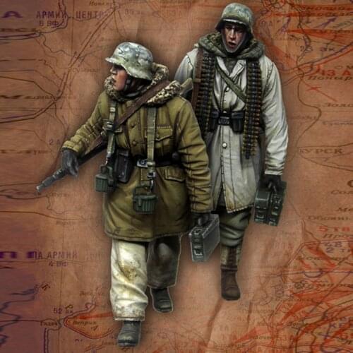 1/35 Scale Soldiers Unpainted Resin Figure Building Kit