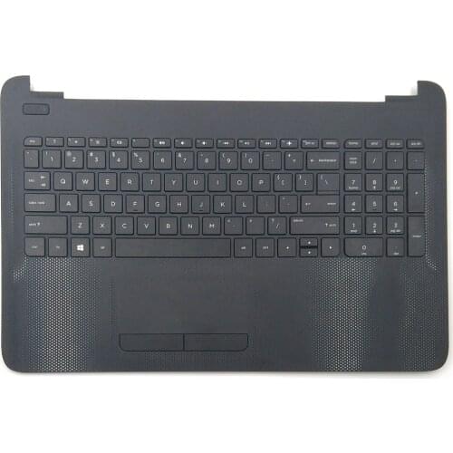 New For HP 15-AC000 15-AC100 15-AF000 15-AF100 15-AC020DS 15-AC020NR Series Keyboard W Touchpad Palmrest Upper Case 813974-001