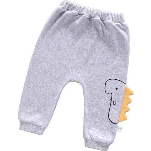 Autumn Newborn Baby Pants Cotton Sweatpants Mid Baby Trousers PP Boy Girls Clothes