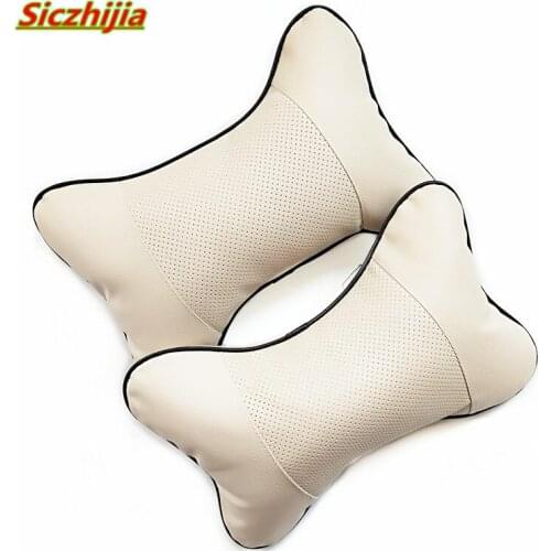 Car seat leather breathable headrest for Kia Rio K2 K3 K5 K4 Cerato,Soul,Forte,Sportage R,SORENTO,Mohave,OPTIMA