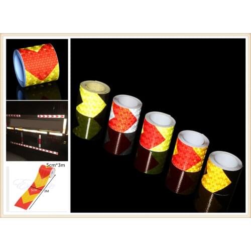 Safety warning car SUV truck night driving reflective sticker for Mercedes Benz W212 W220 W205 W201 A B C E S Class GLA CLK