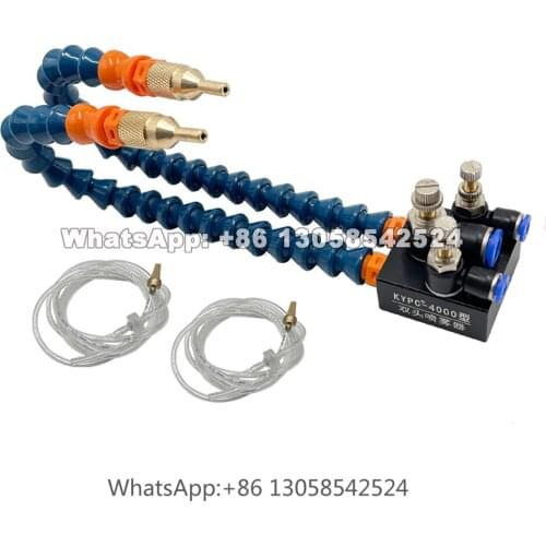 Double Cooling Sprayer for Metal Cutting Cooling Milling Engraving Machine, CNC Mist Cooling System
