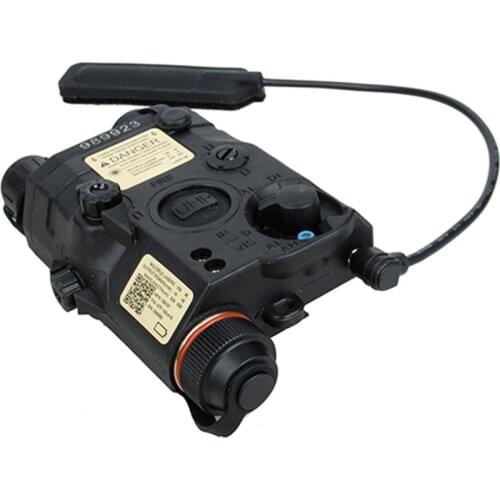 TMC New Tactical Laser Battery Box with Adjustable Green Light BK/DE for CR123A TMC-LA5C