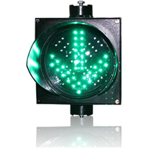 High quality waterproof toll station PC housing 200mm red cross green arrow LED traffic signal light