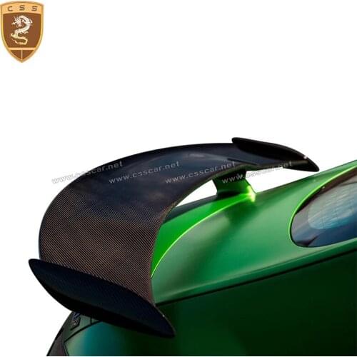 Carbon Fiber Rear Spoiler Boot Lip Fit For Mercedes Benz GT changes GTR Rear Trunk Wings