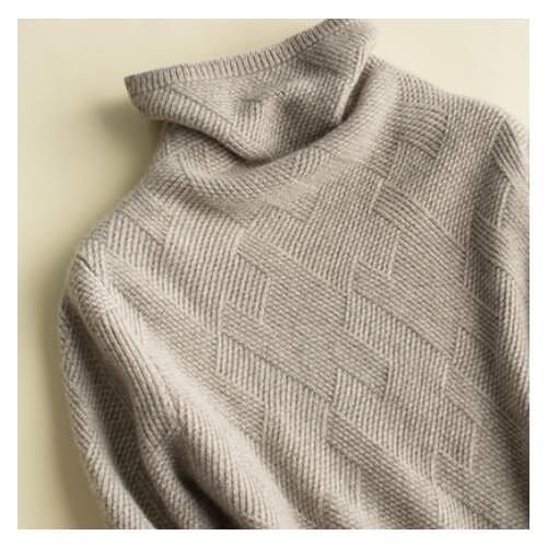 Turtleneck Cashmere Cotton Thick Sweater Women Jumper 2021 Autumn Winter Sweter Pull Femme Clothes Female Pullover Sweaters