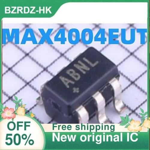 2-10PCS/lot MAX4004EUT+T ABNL SOT23-6 New original IC