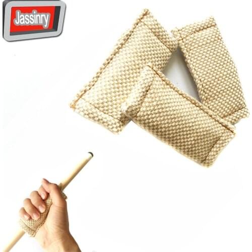 3pcs free shipping Pool Billiards Magic Cues Rod Wiping Cloth Brown Snooker Cue Shaft Lint Cleaning Cloth Billiard Accessories