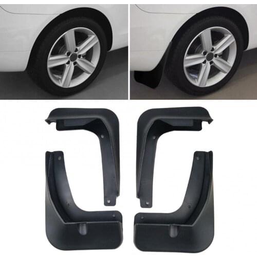4Pcs Front Rear Mud Flap Mudguards Fender Splash Guards Set for VW 2017-2019