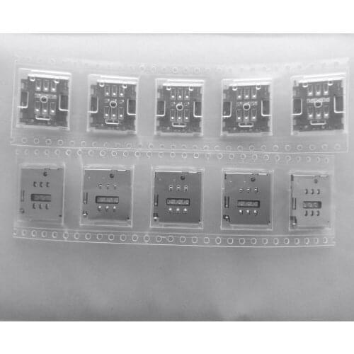 5pcs/lot, Original new SIM card reader for iPhone 7G 8G 7 8 plus 7plus 7P 7+ 8+ 8P 8PLUS X Holder Tray Slot Socket connector