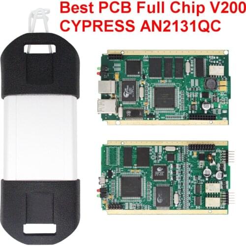 R-enault Can Clip V202 Full Chip CYPRESS AN2131QC Car Diagnostic Tool For 1998-2020 Pin Extractor + Reprog V172