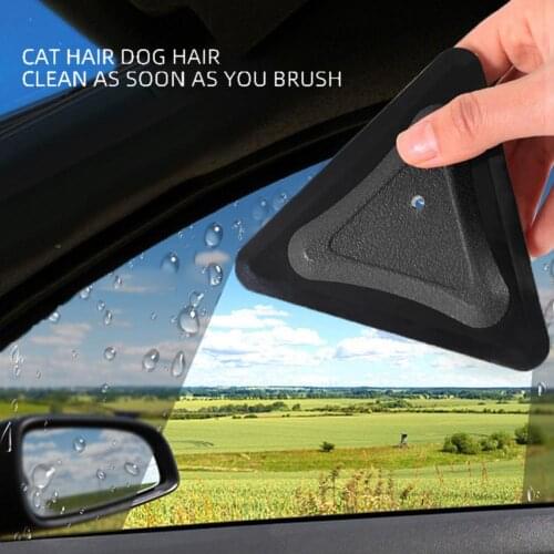 Car Windshield Cleaner Wiper Reusable Pet Hair Remover Car Window Cleaning Wiper Brush Car Detailing Squeegee Couch Cleaner