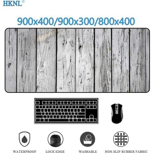White Xxl mouse pad Pc gamer deskpad Office Rug Computer gaming accessories deskmat Large mousepad corkTable mat Carpet 900x400