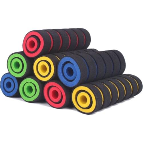 Motorcycle Handle Bar Sponge Grip Cover Soft Retrofitted Motorbike For Bicycle Electricmobile And Moped 4 PCS In One Set 2021