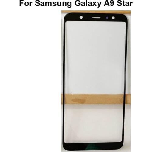 For Samsung Galaxy A9 Star Touch Screen Glass Digitizer Panel Front Glass Sensor For Galaxy A 9 Star G8850 Without Flex