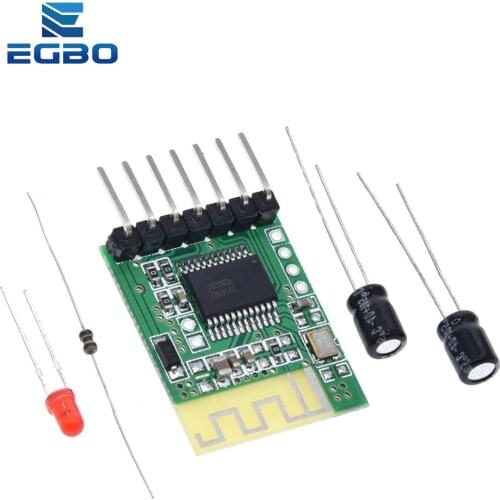 EGBO Bluetooth audio receiver template stereo wireless speaker power amplifier modified DIY Bluetooth module 4.0