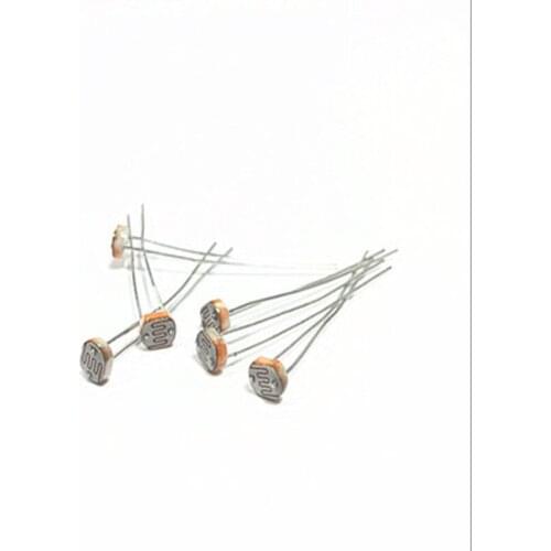 10pcs GL5539 5mm 5539 Photo Light Sensitive Resistor Photoresistor Optoresistor Switch