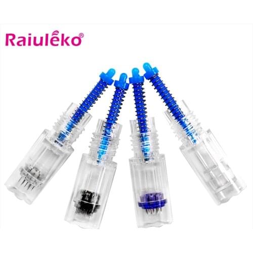 10/50PCS Screw Microneedling Cartridge for Dr.imp Pen Electric Auto Microneedle 9Pin/12Pin/36Pin/Nano Cartridge Micro Needle Tip