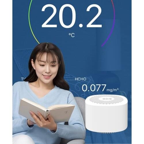 Air Quality Phone APP Monitor CO2 Formaldehyde TOVC Carbon Dioxide Temperature 62KD