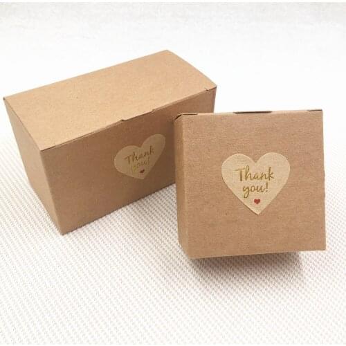 20pcs /lot Kraft Paper Boxes small Gift Box For Wedding Candy Packing Box/Handmade Soap Storage
