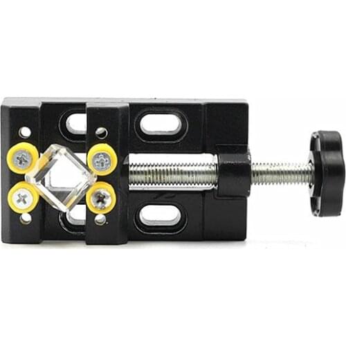 Aluminum Alloy Walnut Clamp Mini-table Vise Table Clamp Flat Tong Olive Bodhisattva Bead Clamp Press Free Shipping