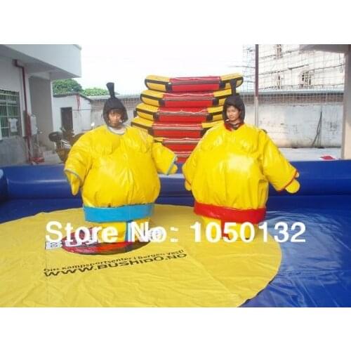 Inflatable fat sumo suits