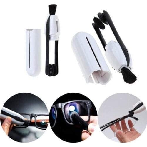 New glasses Lens cleaner eyewear eyeglass cleaning Limpiador Wipe tool Sunglass Clean Brush Dust remover Glasses care device