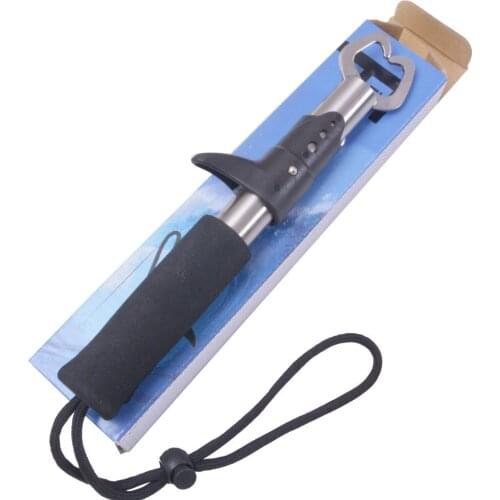 Outdoor Portable Fishing Grip 22cm 125g Stainless Steel Lock Fishing Tackle Fish Lip Gripper Grabber Tool