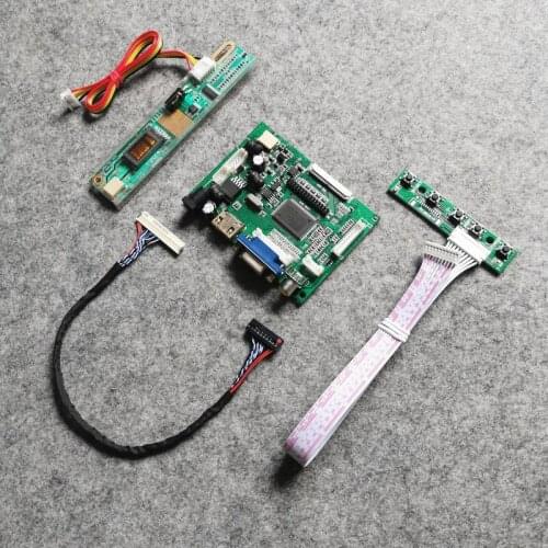 Fit LTN150X6/LTN150XB/LTN150XG/LTN141XA/LTN141XB 1024*768 monitor drive board LCD matrix VGA AV 1-CCFL LVDS 30 Pin DIY kit