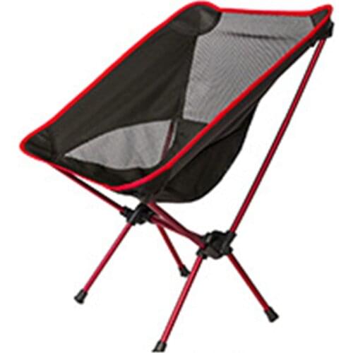 Portable Moon Chair Lightweight Fishing Camping BBQ Chairs Folding Hiking Seat Garden Ultralight Office Home Furniture Garden Ch