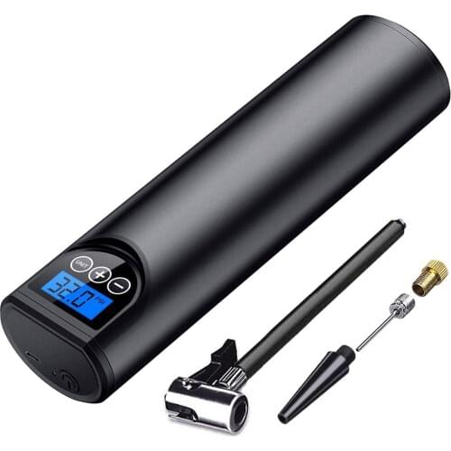 Car Tire Air Pump Portable Mini Cordless Automobile Air Compressor Vehicle Electric Inflator Bicycle Pump For Car Balloon Bike