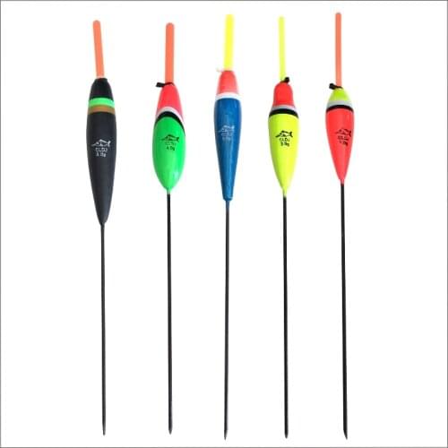 10PCS/Lot Mix Size Color Ice Fishing Float Bobber Set Buoy Light Stick Floats For Carp Fishing Tackle Accessories Float Fishing