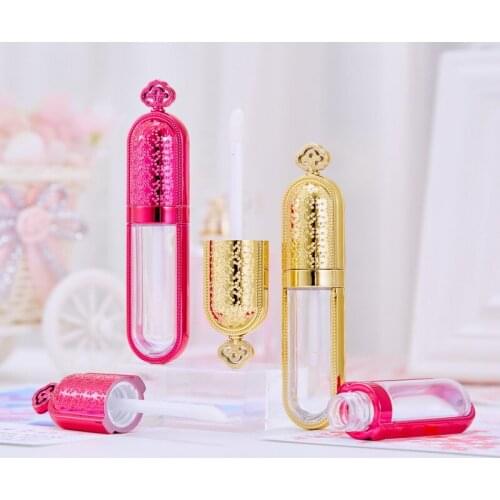 10/30/50pcs Rose Gold Lip gloss Tubes DIY Empty Cosmetic Container Refillable Bottles Liquid Lipstick Storage Bottle