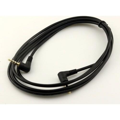 100pcs 6FT Gold 3.5mm 4 Poles Stereo Right Angle Male to Male TRRS Audio Adapter Cable