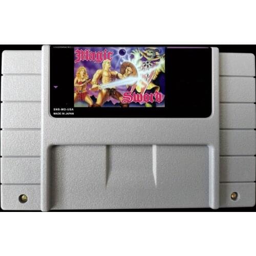 16Bit Games ** Magic Sword ( USA Version!! English Language!! )
