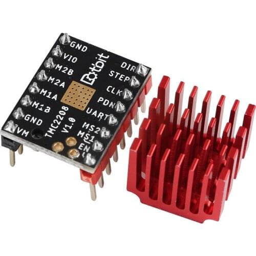 2/4pcs TMC2208 V1.0 Stepper Motor StepStick Mute Driver 256 high subdivision for MKS/Ramps1.4-1.6/Lerdge X K Rumba motherboard