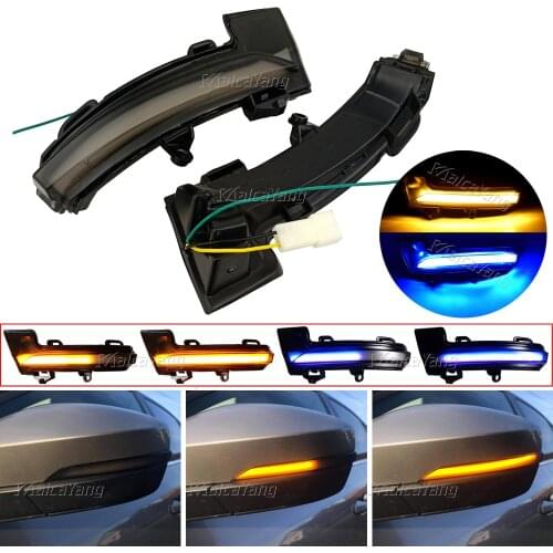 2x Rearview Mirror Blinker Indicator LED Dynamic Turn Signal Light LampFor Skoda Octavia Mk3 A7 5E 2014 2015 2016 2017 2018 2019