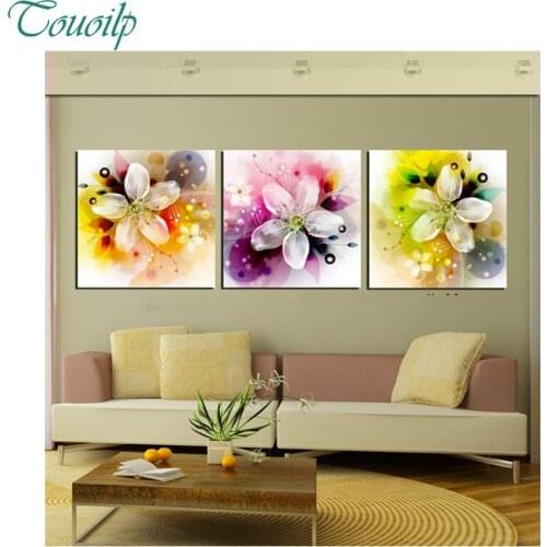 3 pcs 5d diy diamond painting Roses,Full,Diamond Embroidery,Handmade,3d pictures,image,Stitch Cross,Diamond Mosaic,kitchen decor