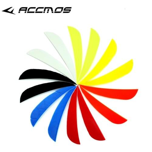 50pcs Turkey Feather 3" Water Drop Fletching For Arrow Hunting High Quality Arrow Accessories Natural Feather Real Feather