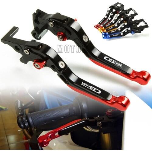 For Honda CB190R 2015 - 2018 2016 2017 CB 190R 190 R Motorcycle CNC Aluminum Adjustable Folding Extendable Brake Clutch Levers