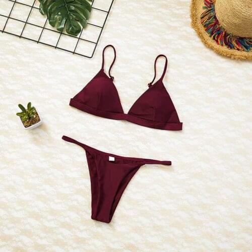 Apprille Red Swimwear